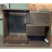 Gizli Bölmeli Kitaplık Ceviz– NFC & Anahtarlı Para Kasası | Kasatürk