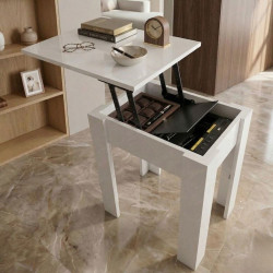 Gizli Bölmeli Masa Beyaz– NFC & Parmak İzli Silah Kasası | Kasatürk